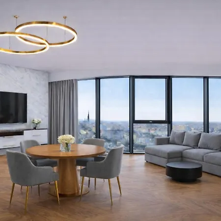 Hanza Tower Deluxe Family 22 Pool & Apartamento Szczecin