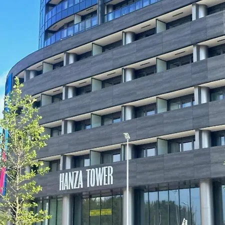 Apartamento Hanza Tower Deluxe Family 22 Pool &